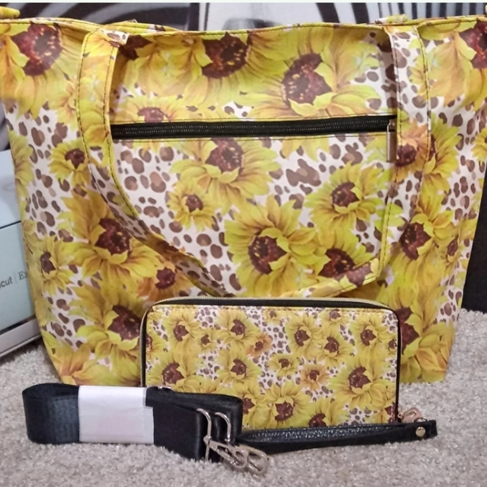 Sunflower purse